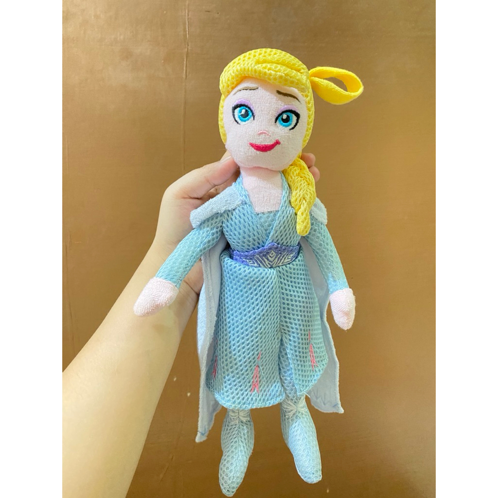 Boneka Karakter Princess Elsa Frozen size 30cm Original / Boneka Elsa Frozen / Boneka Disney Elsa / 