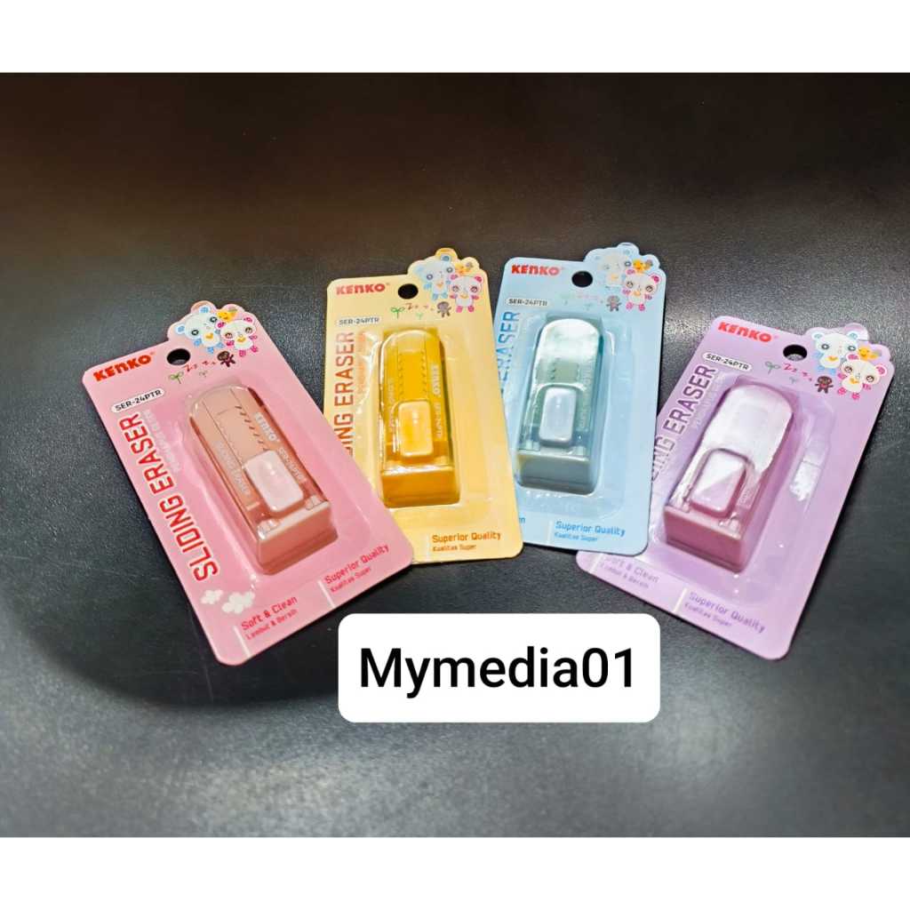 

KENKO SLIDING ERASER PENGHAPUS CUTTER PENGHAPUS DORONG SER-24PTR TERMURAH ECER 1PCS