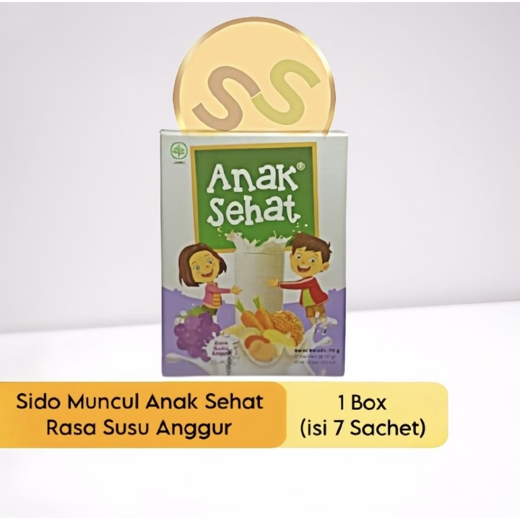 

SIDO MUNCUL ANAK SEHAT RASA SUSU ANGGUR ISI 7 SACHET