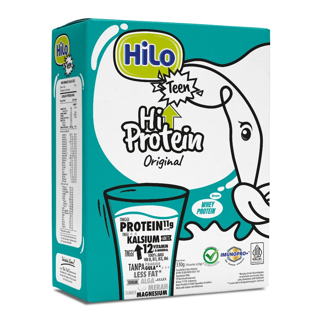 

HIlo Teen Milk HI Protein Original 330gr