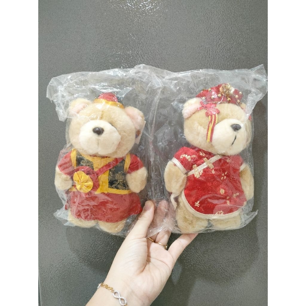 Sepasang Boneka Teddy Pengantin Forever Friends