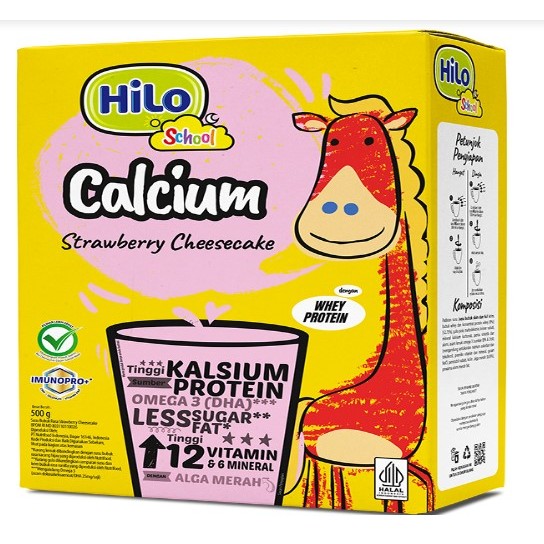 

HiLo School Strawberry Cheesecake 500gr