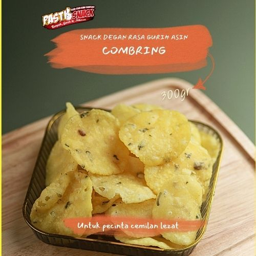

KERIPIK COMBRING - KERIPIK COMBRO KERING- 300GR ENAK GURIH PASTI SNACK