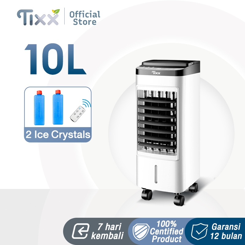 TIXX  Kipas Angin Air Cooler Pendingin Tangki Besar 10L Pendingin Udara Industri Kantor Rumah