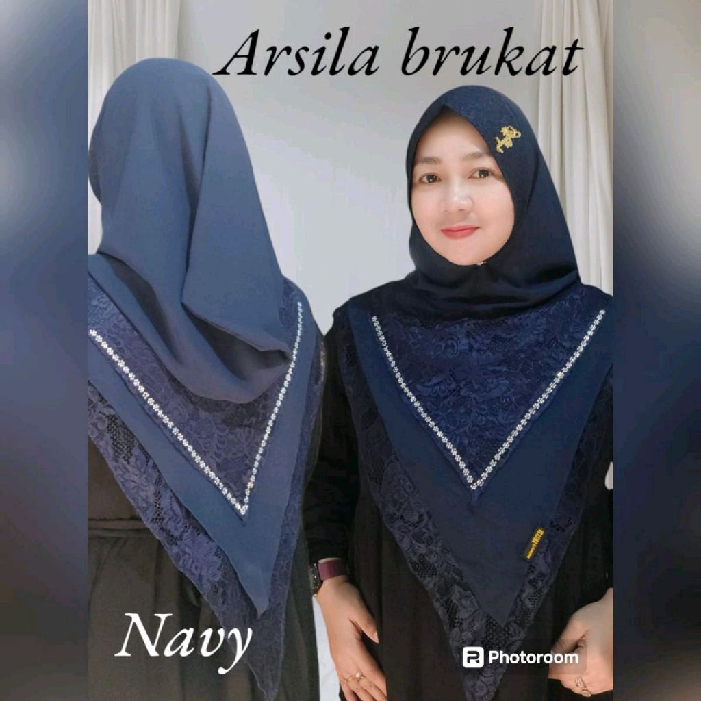Khimar Ceruty Arsila Ayyuby Model Babydoll Muslim