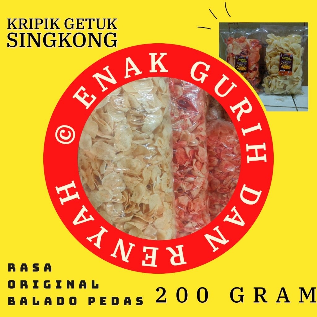 

KRIPIK GETUK 200 GR