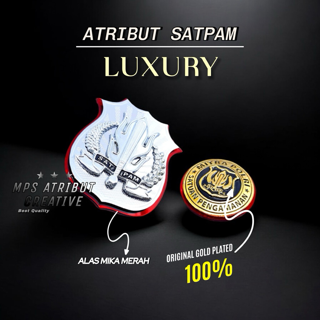 ATRIBUT SATPAM/PIN KEWENANGAN SATPAM MAGNET & PIN MITRA POLRI SATPAM MAGNET TERBARU
