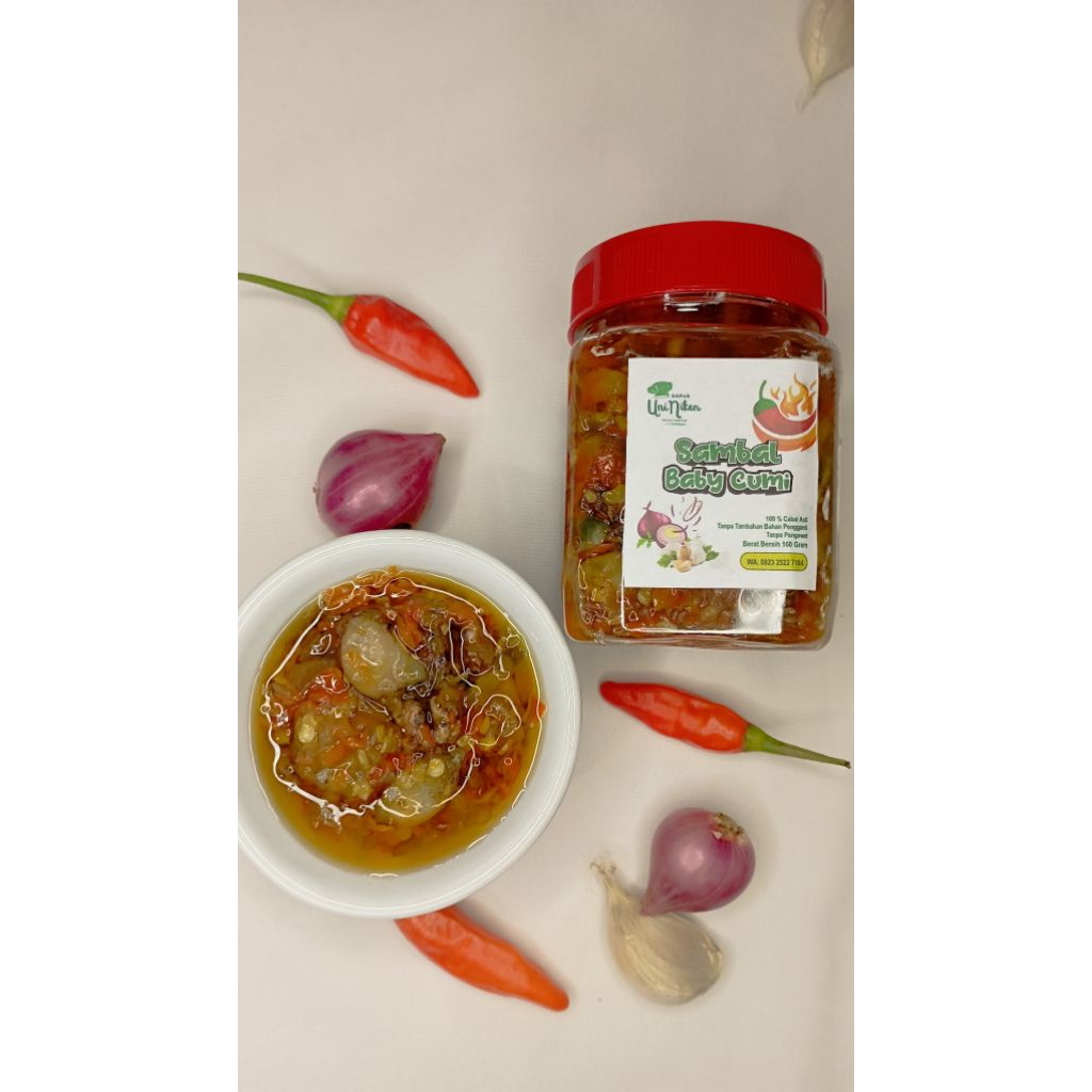 

Sambal baby cumi spesial dapur uni niken