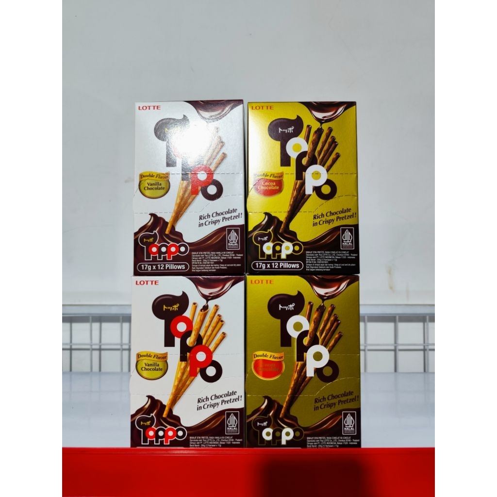 

Lotte Toppo Crispy Pretzel (1 Box isi 12 pcs)