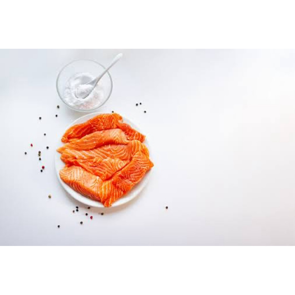 

[IKAN SEGAR] Norwegia Salmon Fillet Portion Fresh Frozen 180-200g x 5s 1 Kg