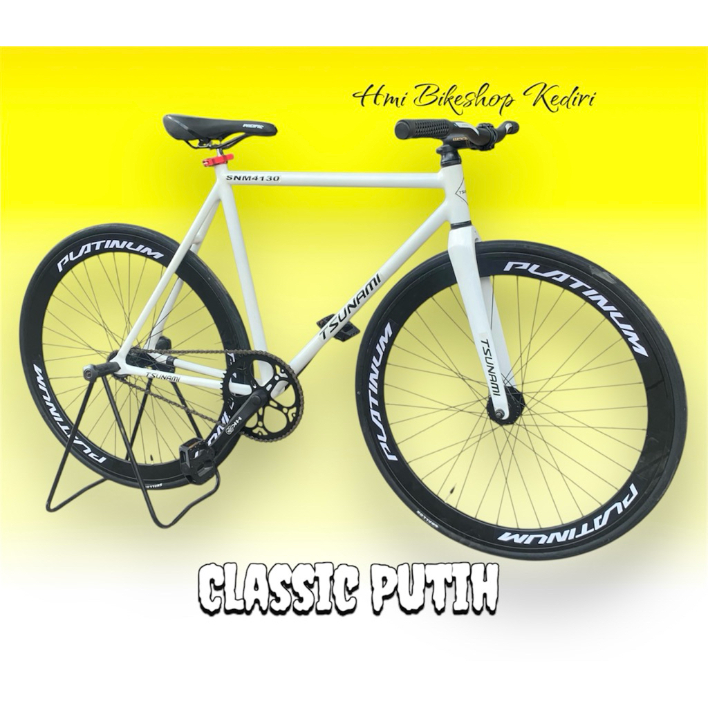Sepeda fixie, Fullbike fixie klasik Classic siap pakai ,size M saja