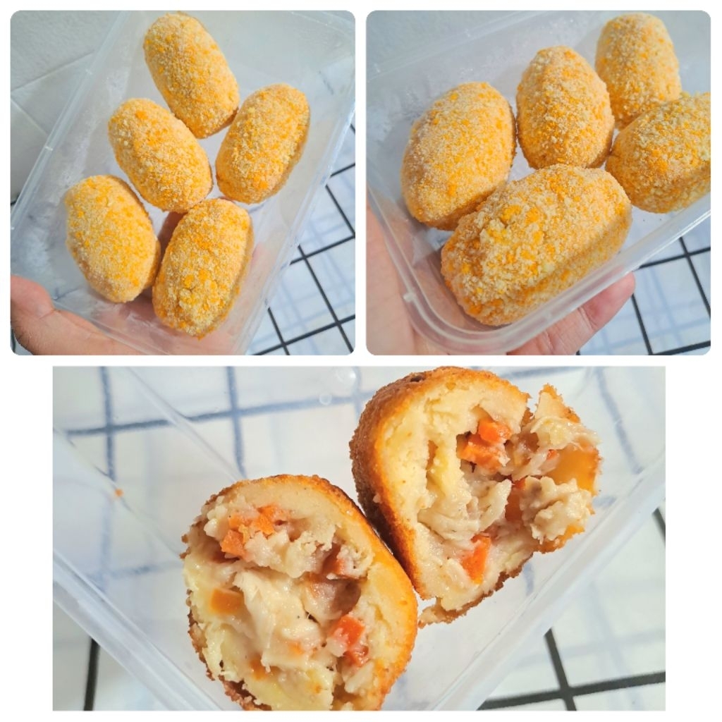 

KROKET KENTANG FROZEN/KROKET KENTANG ISI AYAM SAYUR