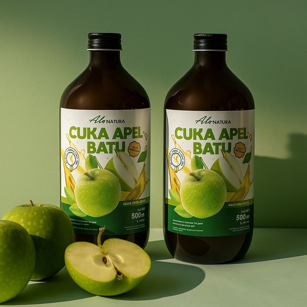 

Paket 2 Botol Cuka Apel Lebih Hemat - Apple Cider Vinegar / Cuka Apel With Mother - Buat Diet