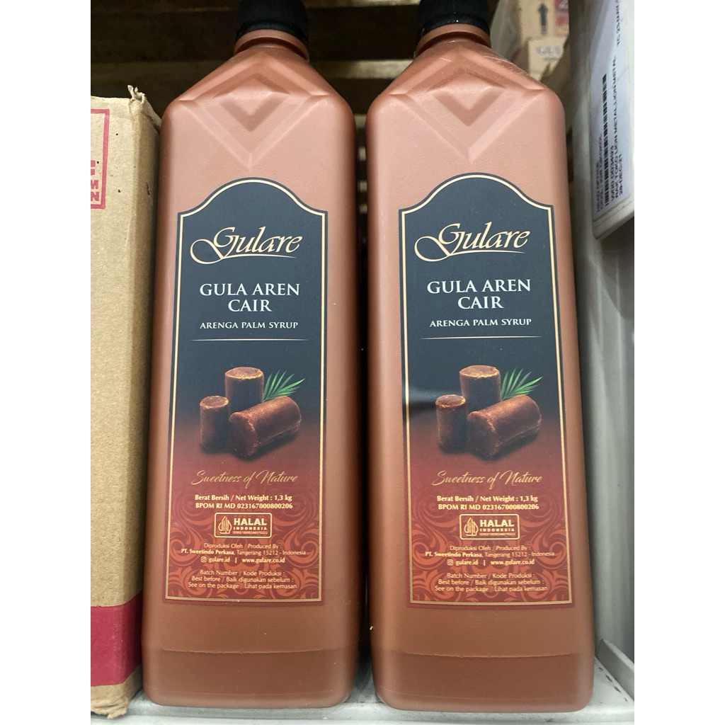 

Gula Aren Cair merk Gulare 1.3 Kg