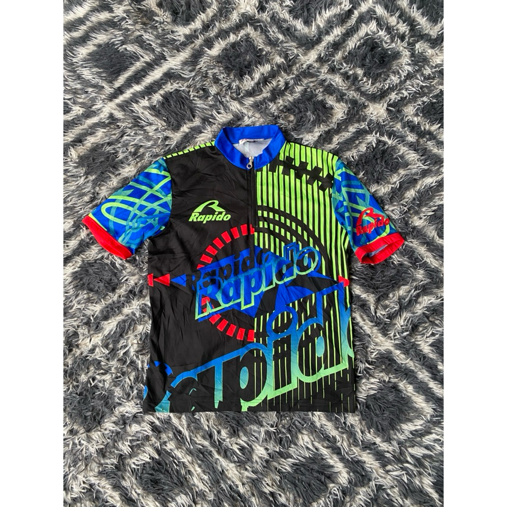 jersey halfzip rapido cycling running sport