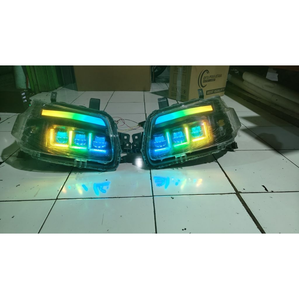 Headlamp Biled Grandmax 3 Biled 1.8inch RGB