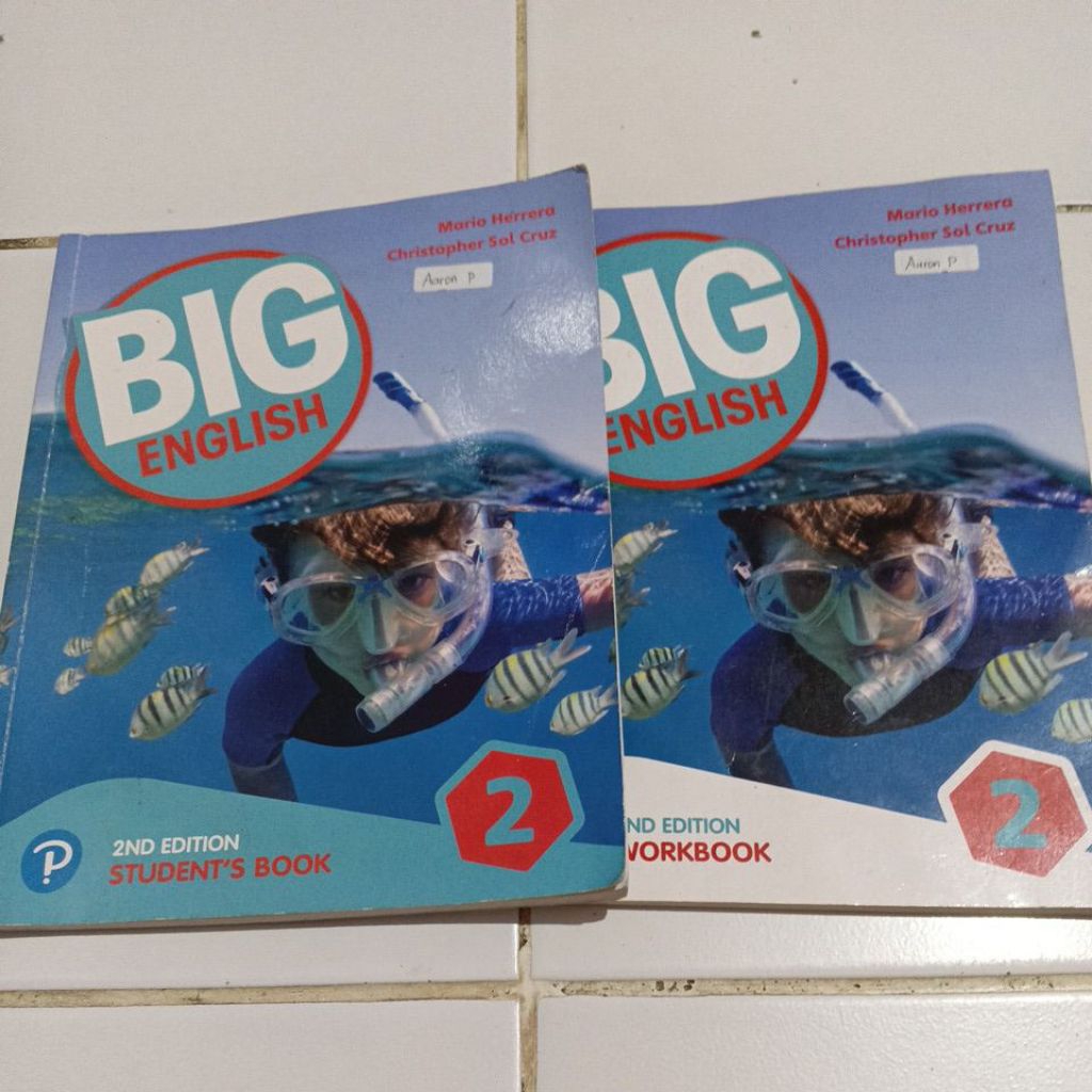 Big English student book & workbook 2