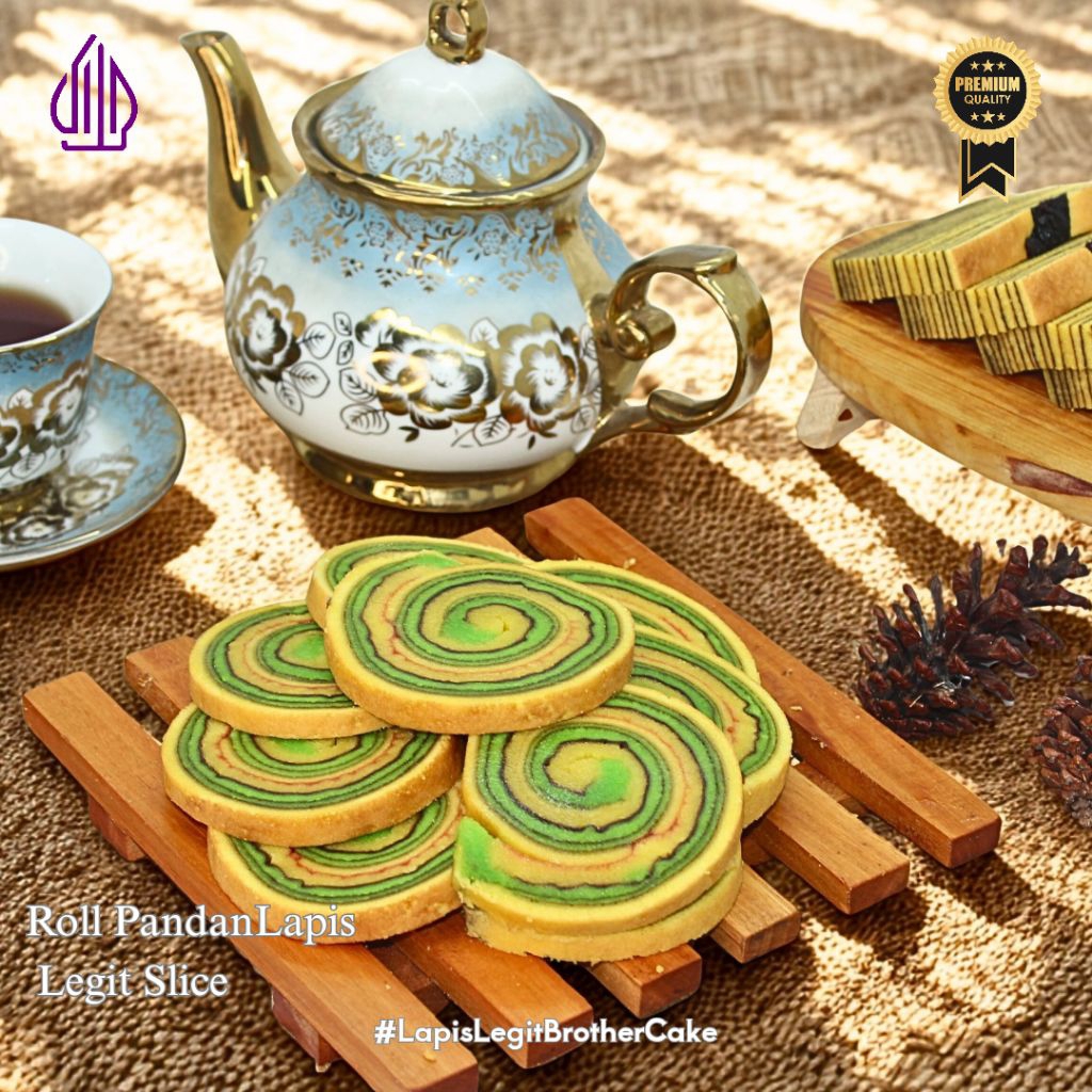 

ROLL LAPIS LEGIT SLICE PANDAN WISMAN PREMIUM QUALITY 250gram