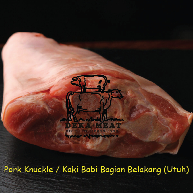 

Pork Knuckle / Kaki Babi bagian Belakang 1kg