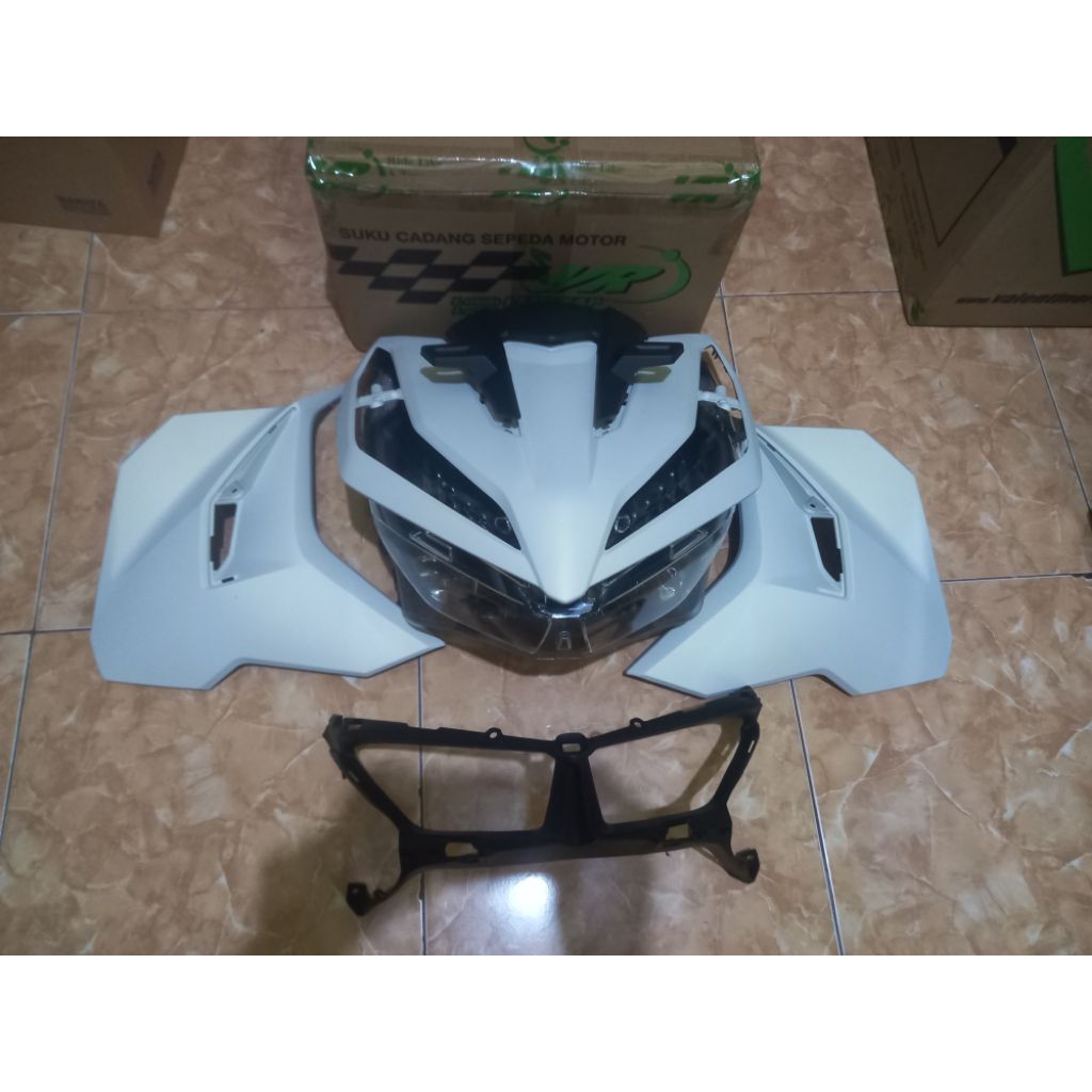 Bodi depan vario 125 new gen 2 2023 putih doff