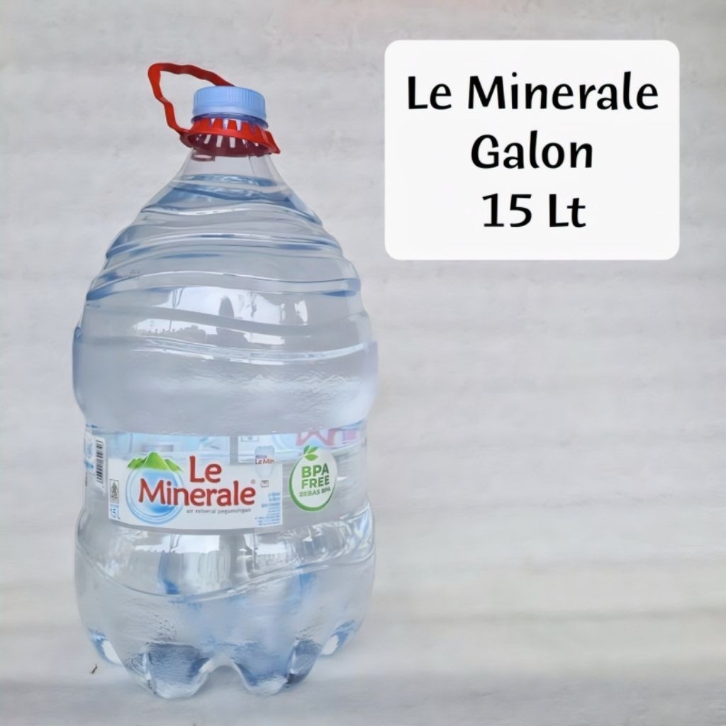 

Le Minerale Galon 15 Liter