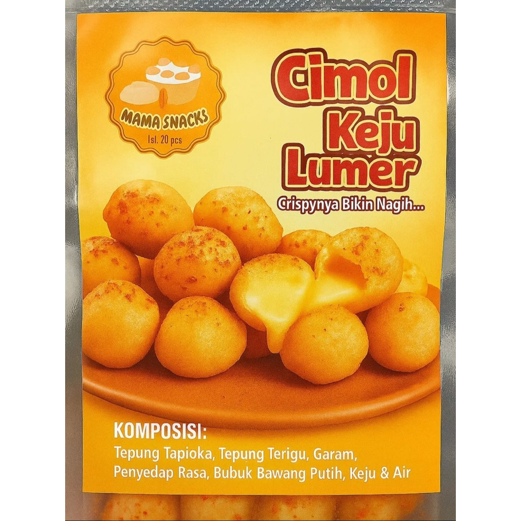 

MAMA SANCKS CIMOL KEJU LUMER HOME MADE ISI 20 PCS