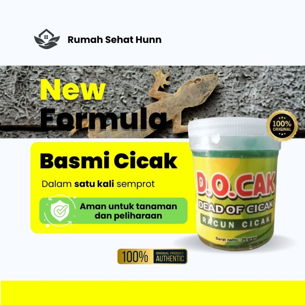 RACUN CICAK HERBAL DIJAMIN AMPUH | CICAK LANGSUNG MATI | PEMBASMI CICAK AMPUH | RACUN CICAK
