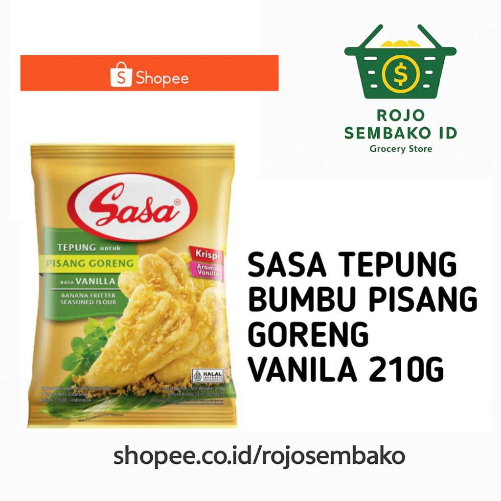 

SASA TEPUNG BUMBU PISANG GORENG VANILA 210GR