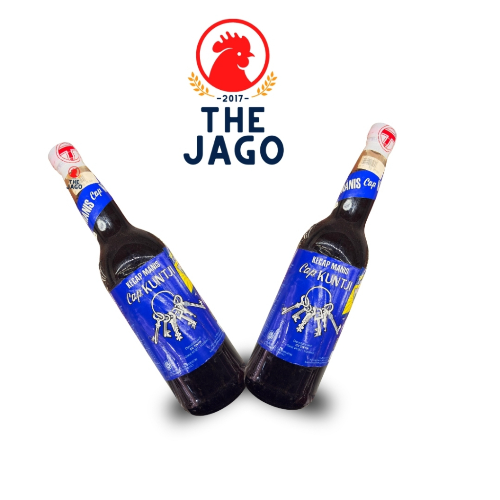 

Kecap Manis Cap Kuntji (Kunci Biru / Tin Tin) Botol 600ml - Legendaris Bandung