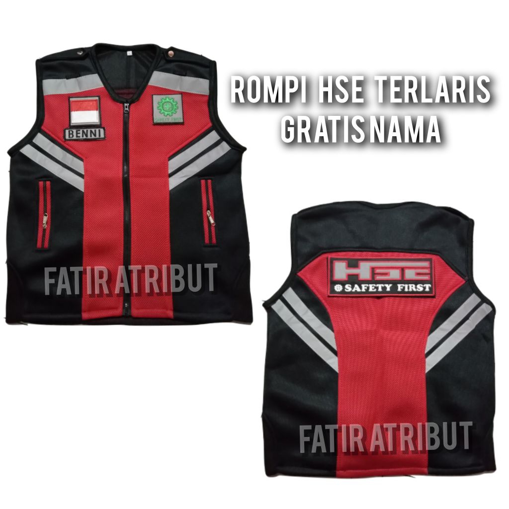 Rompi hse rompi safety rompi proyek rompi tebal