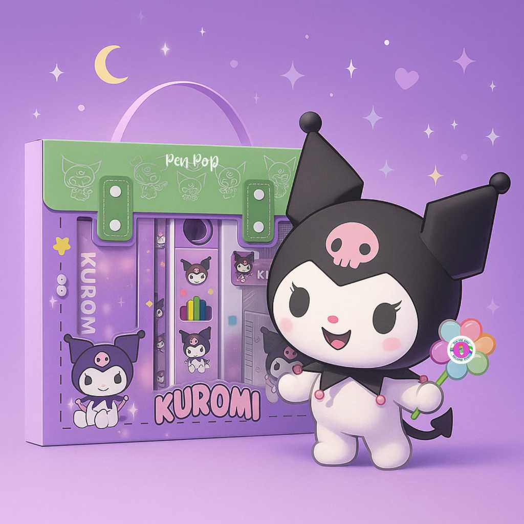 

Set Alat Tulis 7in1 Lengkap Pensil dan Crayon Sanrio Paket Lengkap Alat Tulis Anak Murah