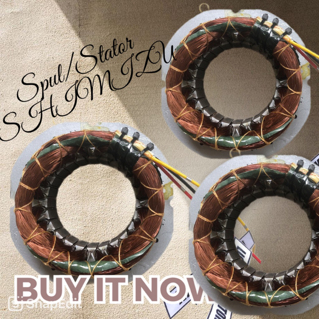 Spul pompa air shimizu type PS121,125,126,128,130,135BIT