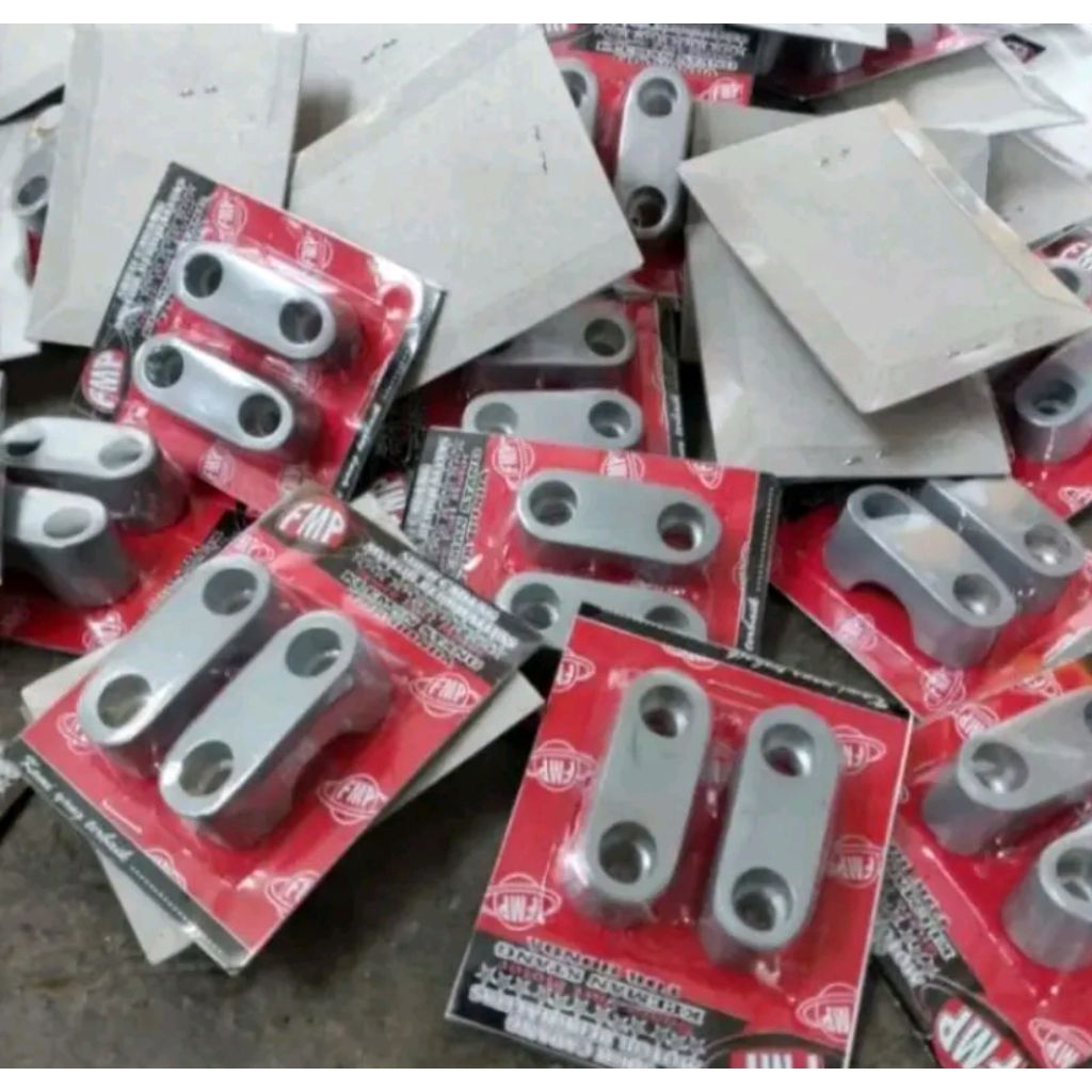 Reiser raiser klem dudukan stang atas motor Yamaha RX-King, X-Ride Fino Motorcycle Byson