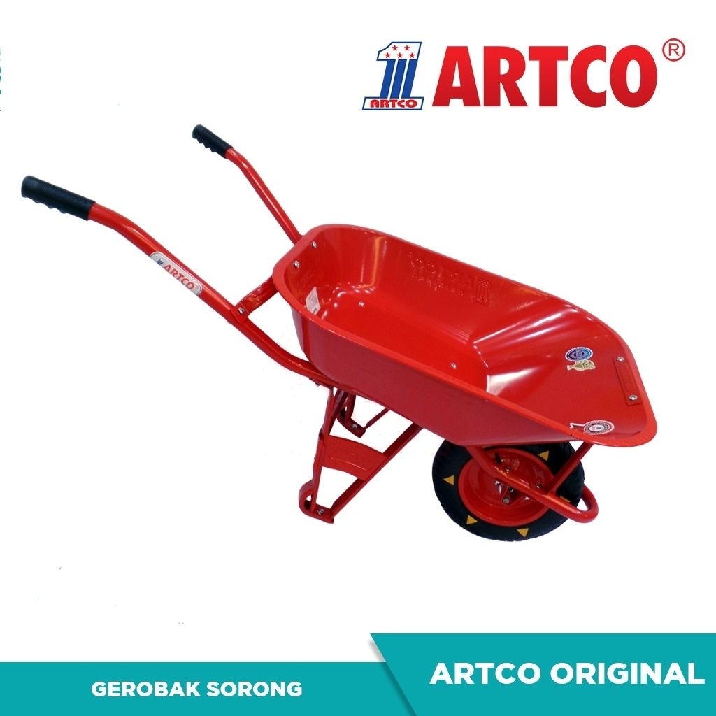 ARTCO Gerobak Sorong Dorong Pasir Cor Artco Original