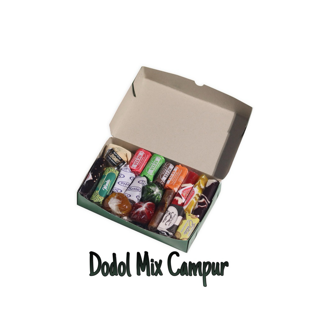 

Dodol Garut Mix / Campur Semua Varian Rasa Oleh Oleh Khas Garut