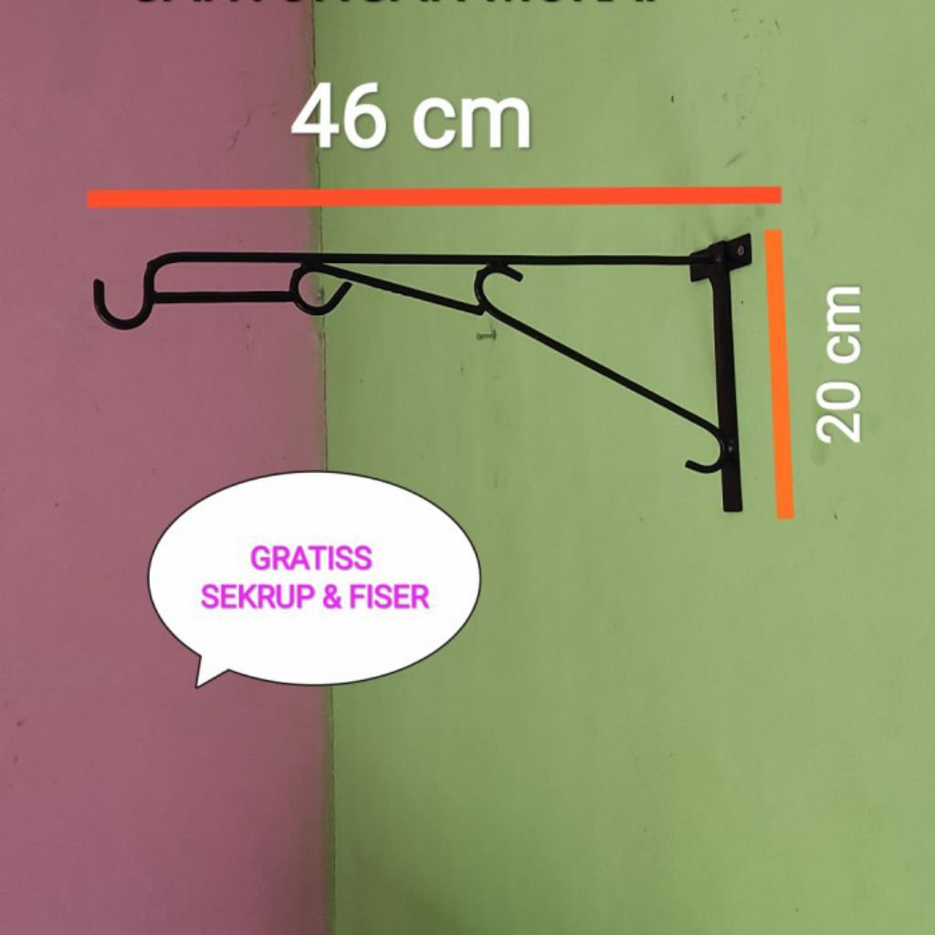 gantungan besi untuk kandang burung