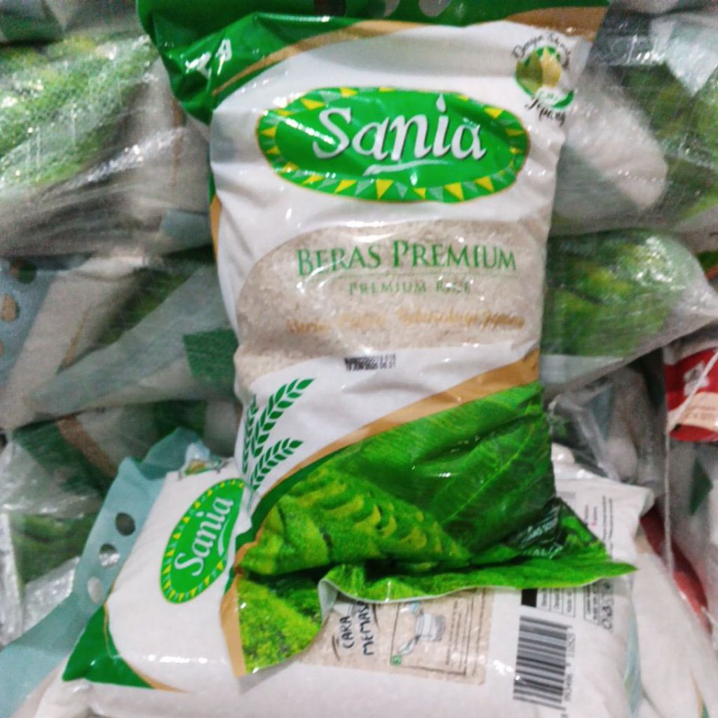 

Sania Beras kemasan 5kg