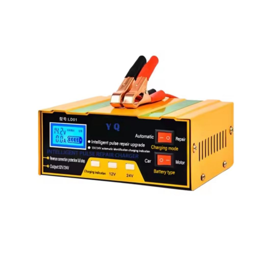 CHARGER AKI 12 VOLT DAN 24 VOLT