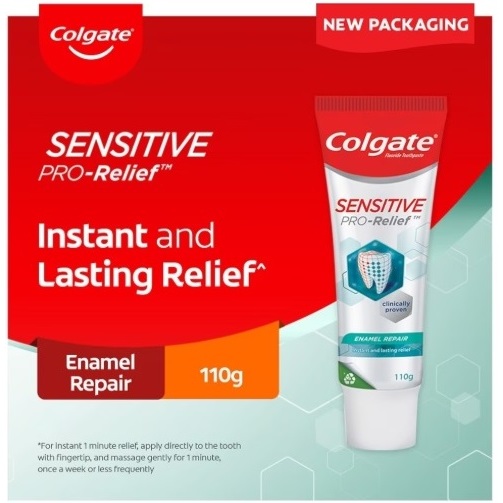 Colgate Sensitive Pro Relief Enamel Repair Toothpaste 110 Gr Box 110Gr Pasta Gigi Singapore