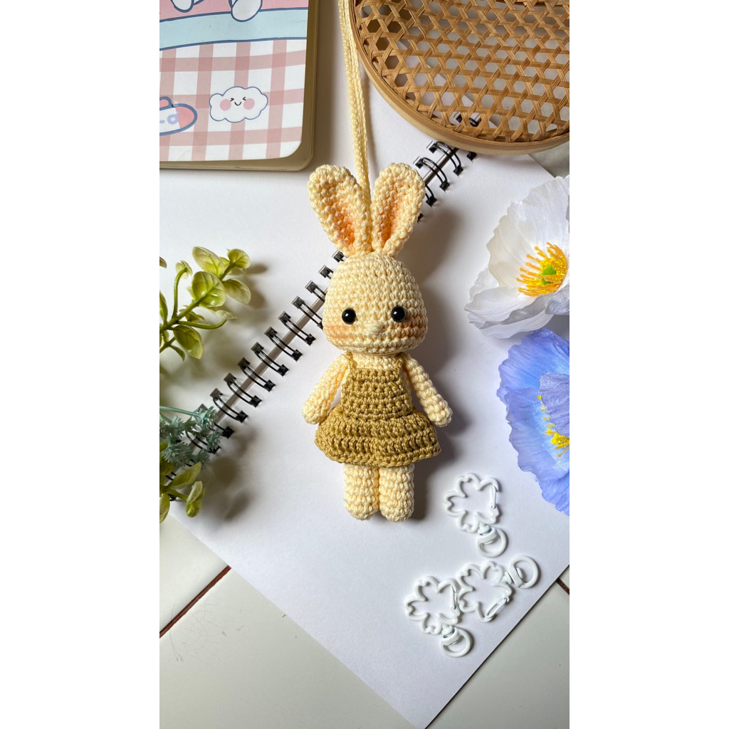 Amigurumi kelinci/boneka kelinci rajut/ Amigurumi/ Amigurumi kelinci/ boneka rajut/Boneka kelinci/Ga