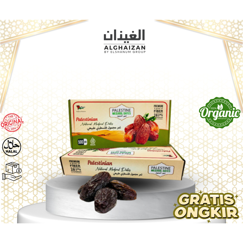 

Kurma Medjool Original Palestine Jumbo 500gr / Medjool Fresh Dates / Medjool California /