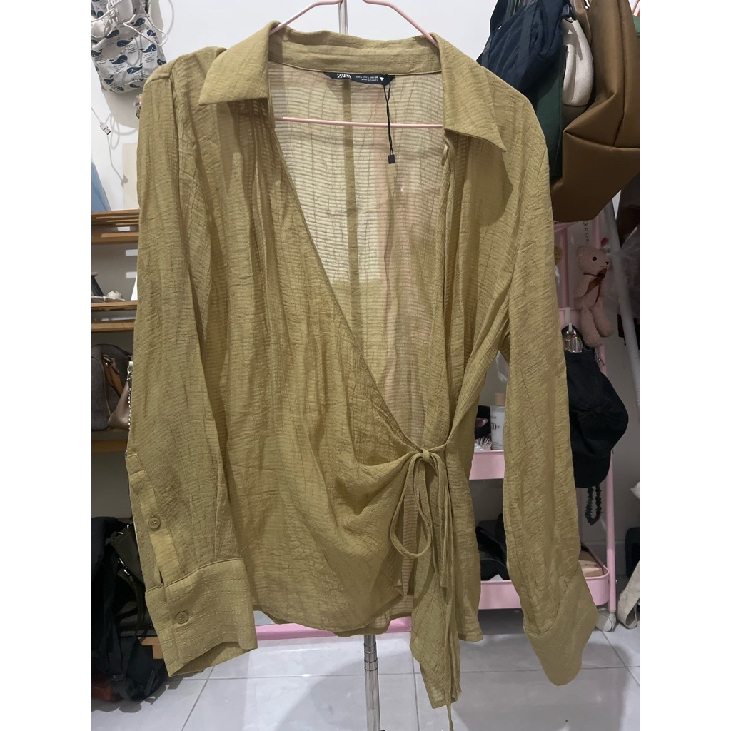 preloved zara blouse