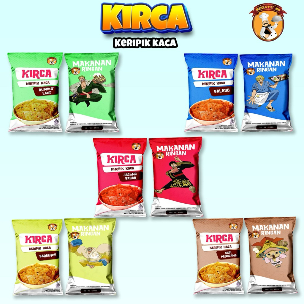 

PAKET 3 IN 1 (MIE LIDI+MAKARONI+KIRCA) ISI 75PCS MIX VARIAN RASA
