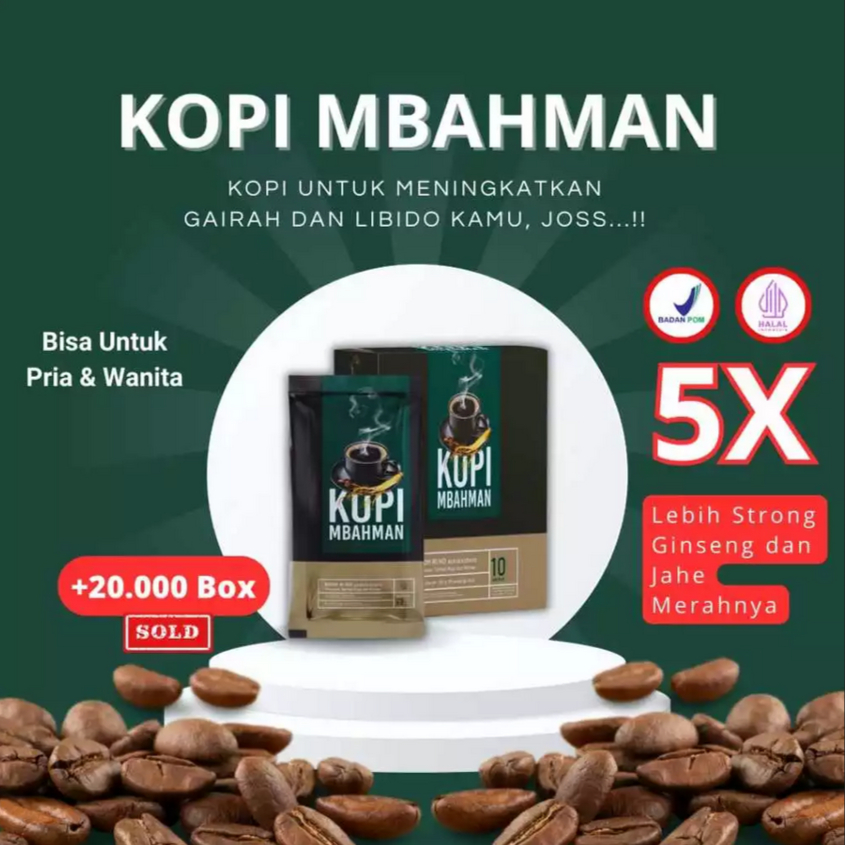 

KOPI MBAHMAN Original Isi 10 saset