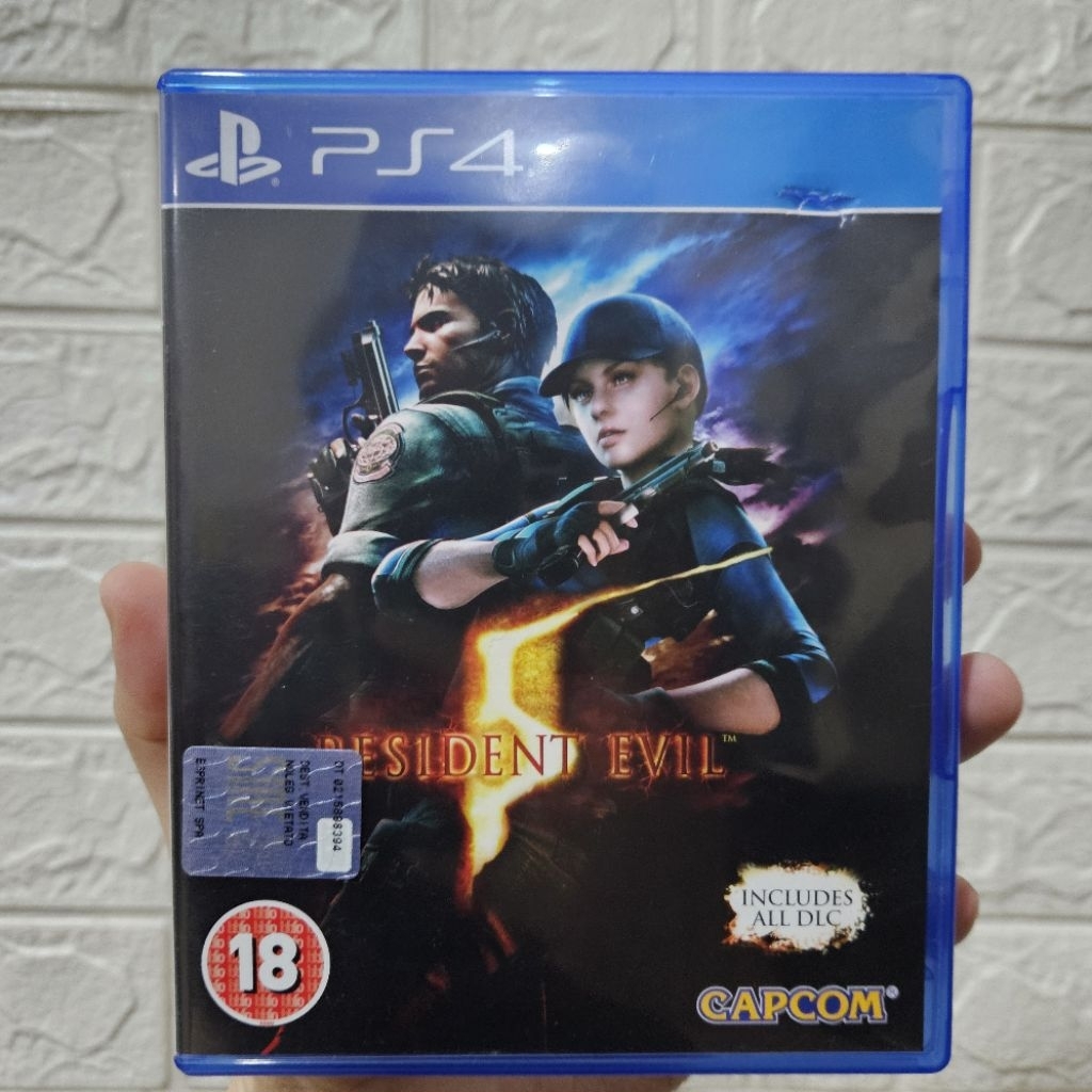 BD PS4 Resident Evil 5 Preloved