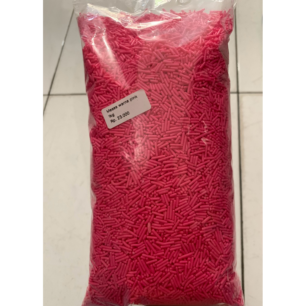 

Meses Warna Pink Repack 1kg, 500g, 250g