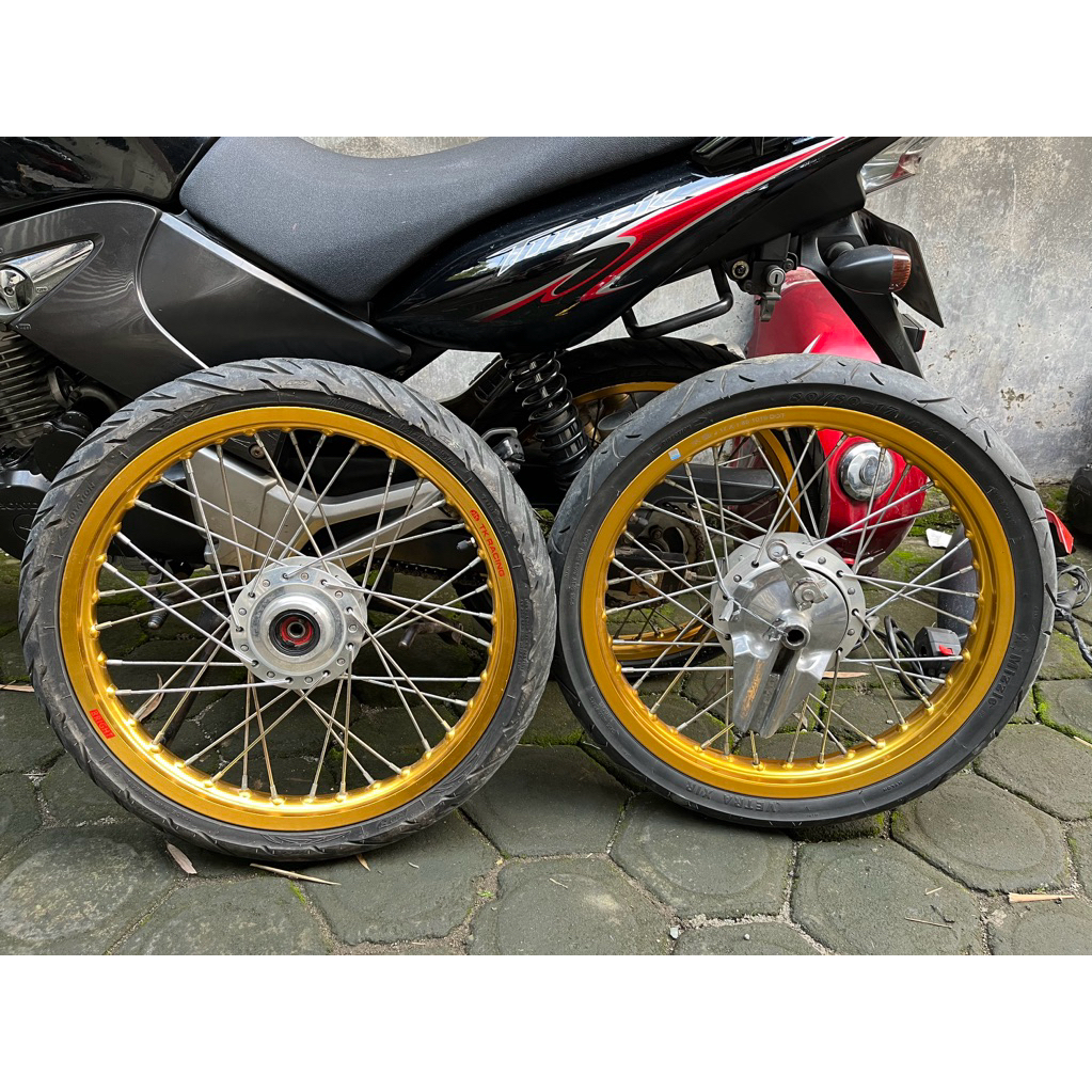 VELG TK RACING SET PNP TIGER REVO SET TINGGAL PASANG