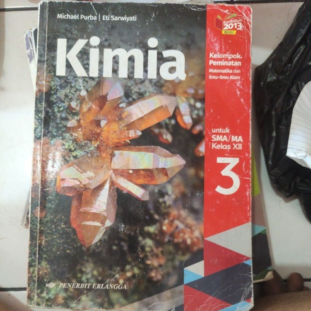 KIMIA SMA 3 penerbit ERLANGGA