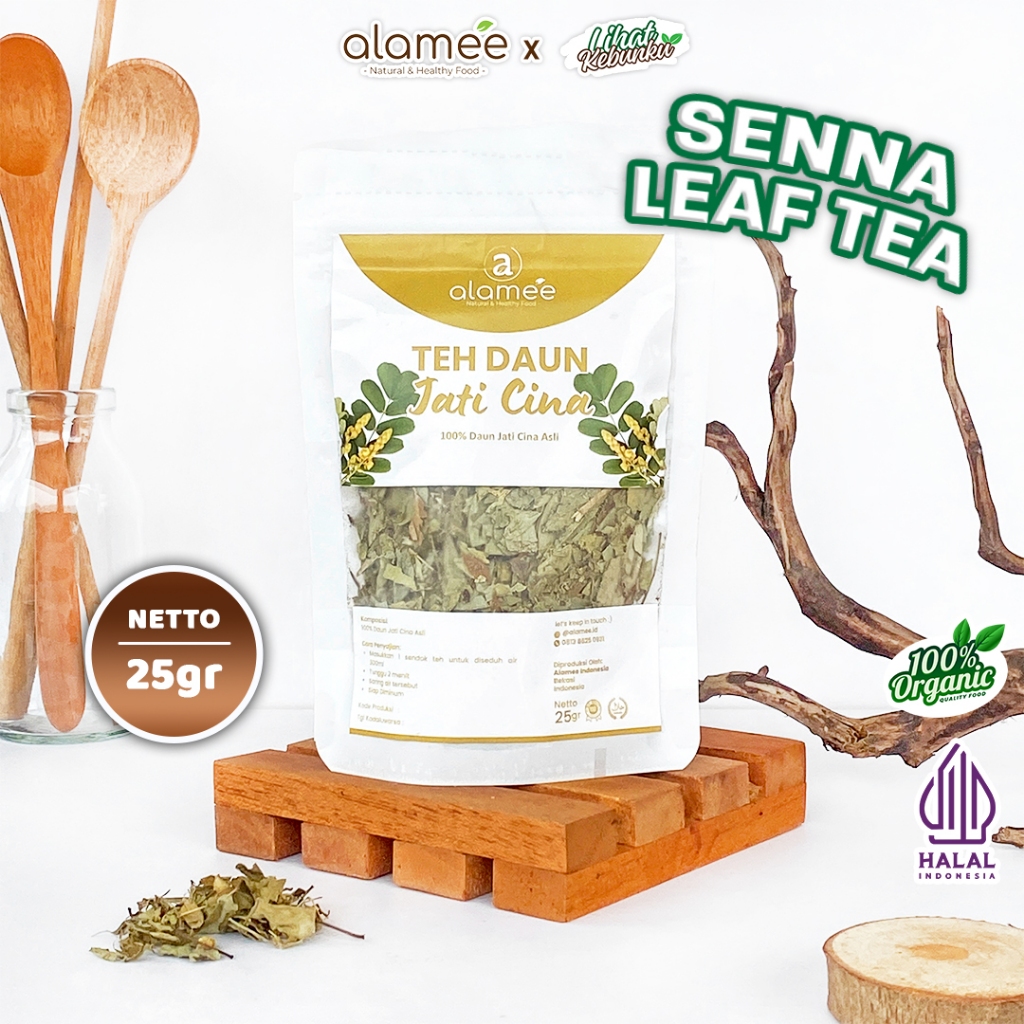 

ALAMEE Senna Leaf Tea Teh Daun Jati Cina Herbal Alami Organik Dried Flower 25gr LIHAT KEBUNKU