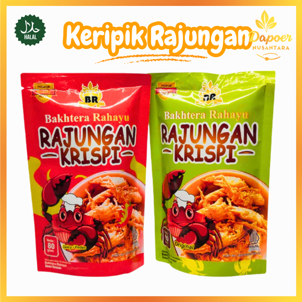 

Keripik Udang Crispy Nikmat Renyah Gurih Bakhtera Rahayu
